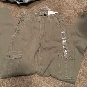 American Eagle Olive Green Pants cargo 000